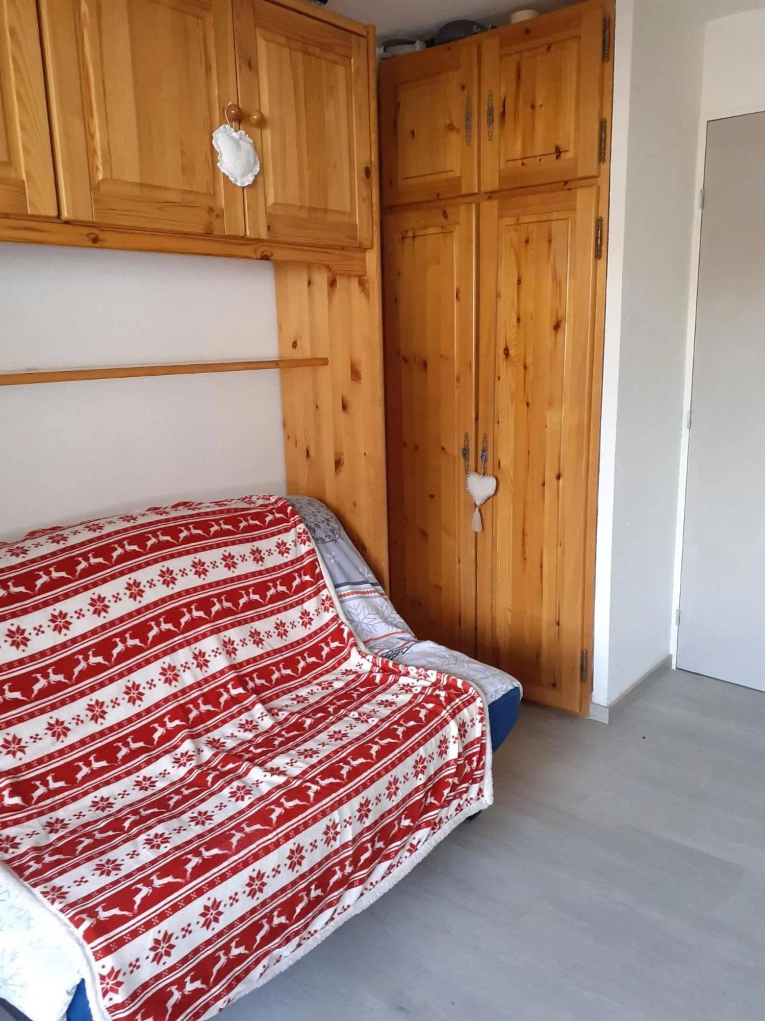 Studio Charmant Avec Vue Sur La Montagne A Allos 20 M² Balcon Exterior photo