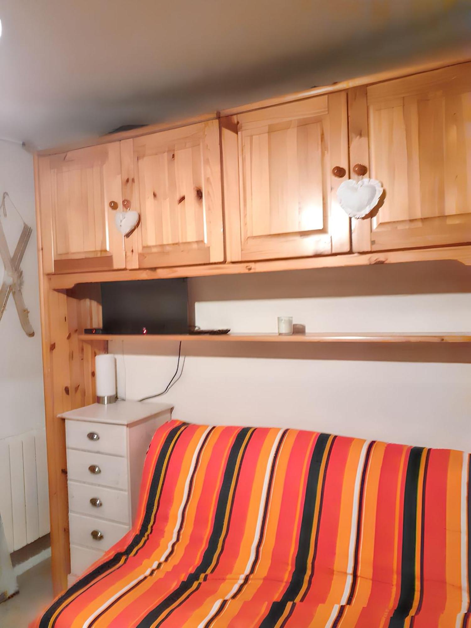 Studio Charmant Avec Vue Sur La Montagne A Allos 20 M² Balcon Exterior photo