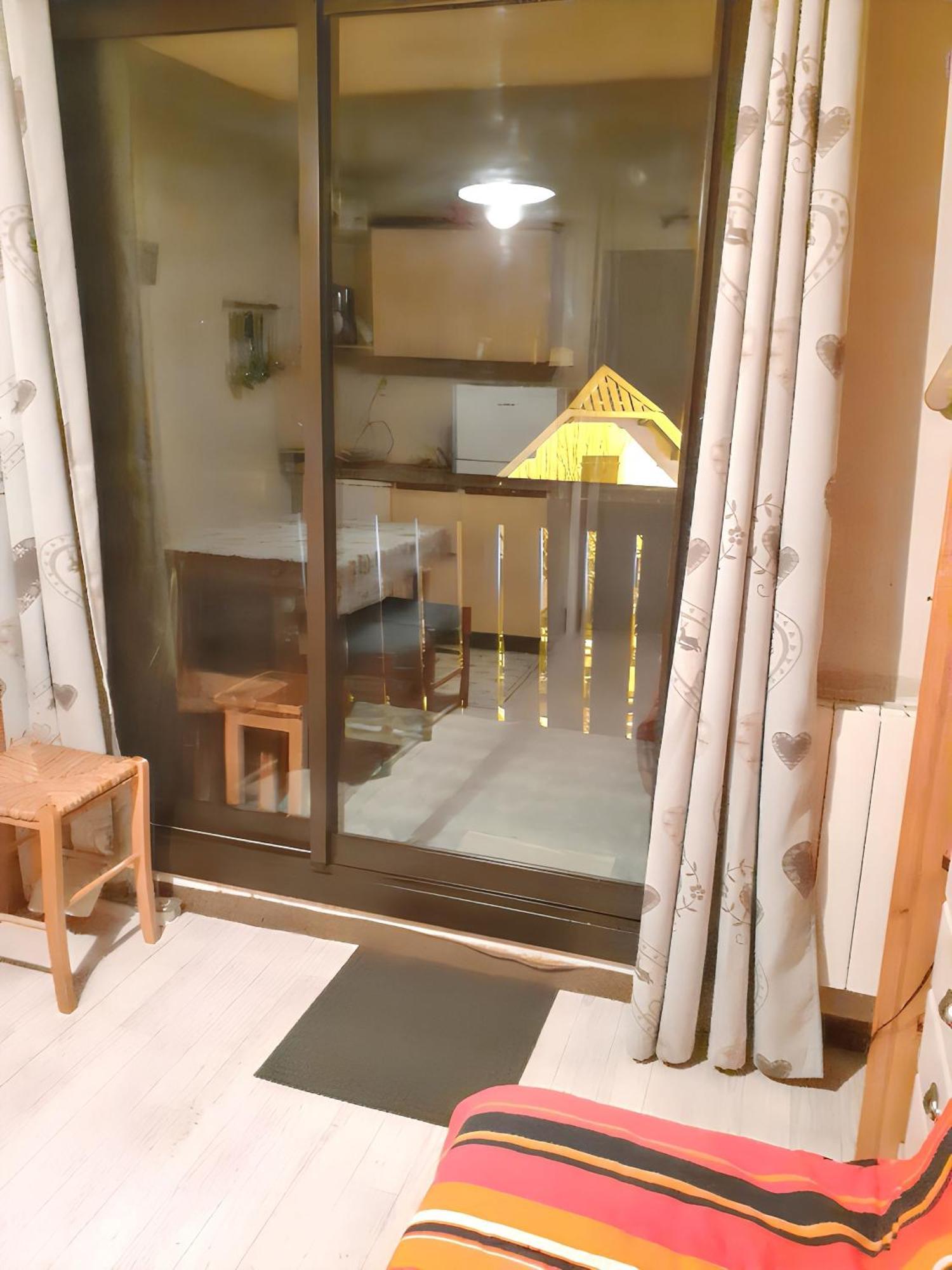 Studio Charmant Avec Vue Sur La Montagne A Allos 20 M² Balcon Exterior photo
